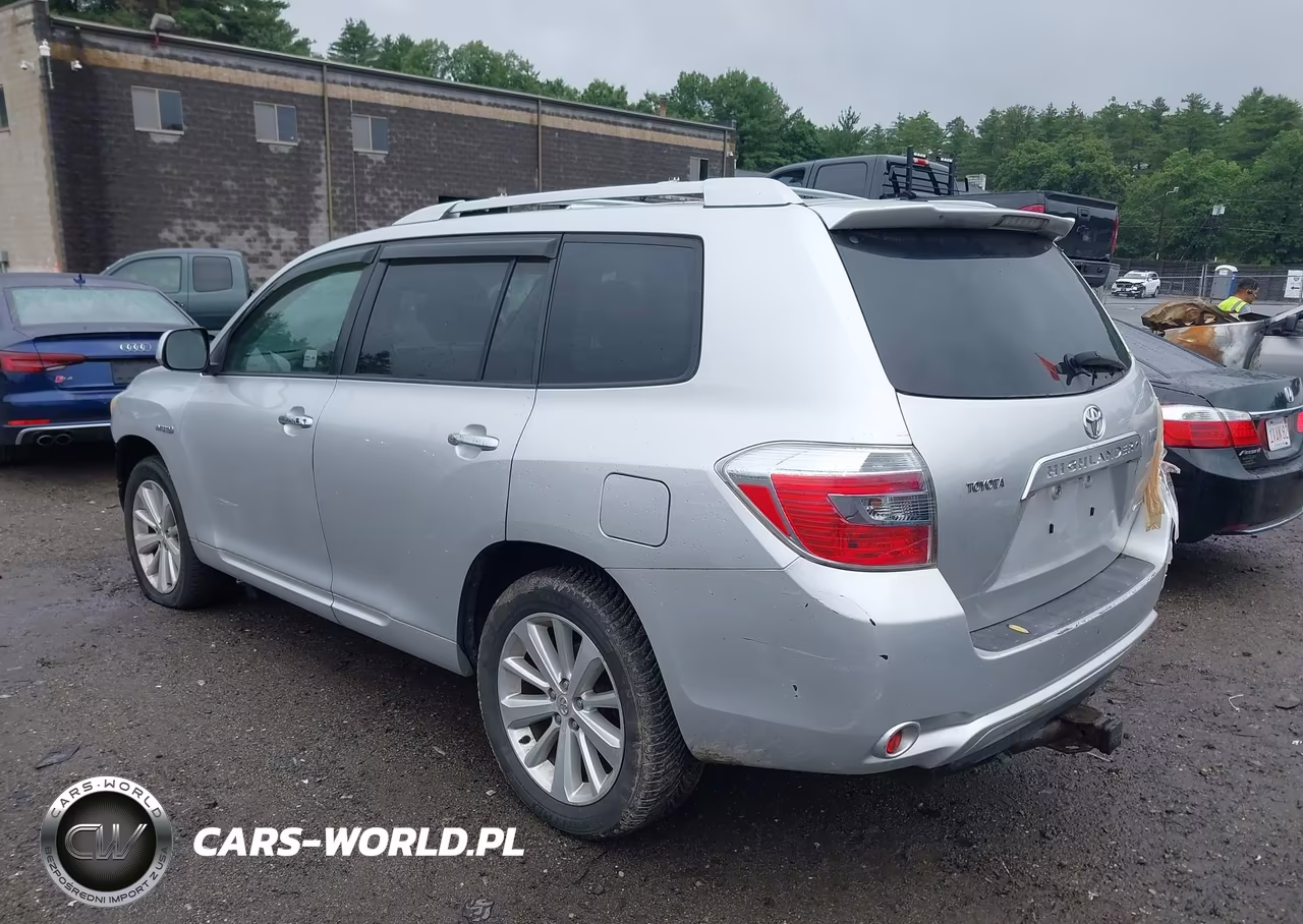 2008 Toyota Highlander Hybrid Limited VIN:JTEEW44A582025132 - 3
