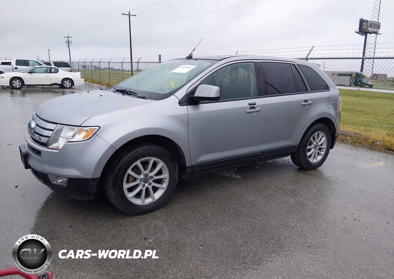 2007 Ford Edge Sel Plus VIN:2FMDK39C27BA70887 - 2