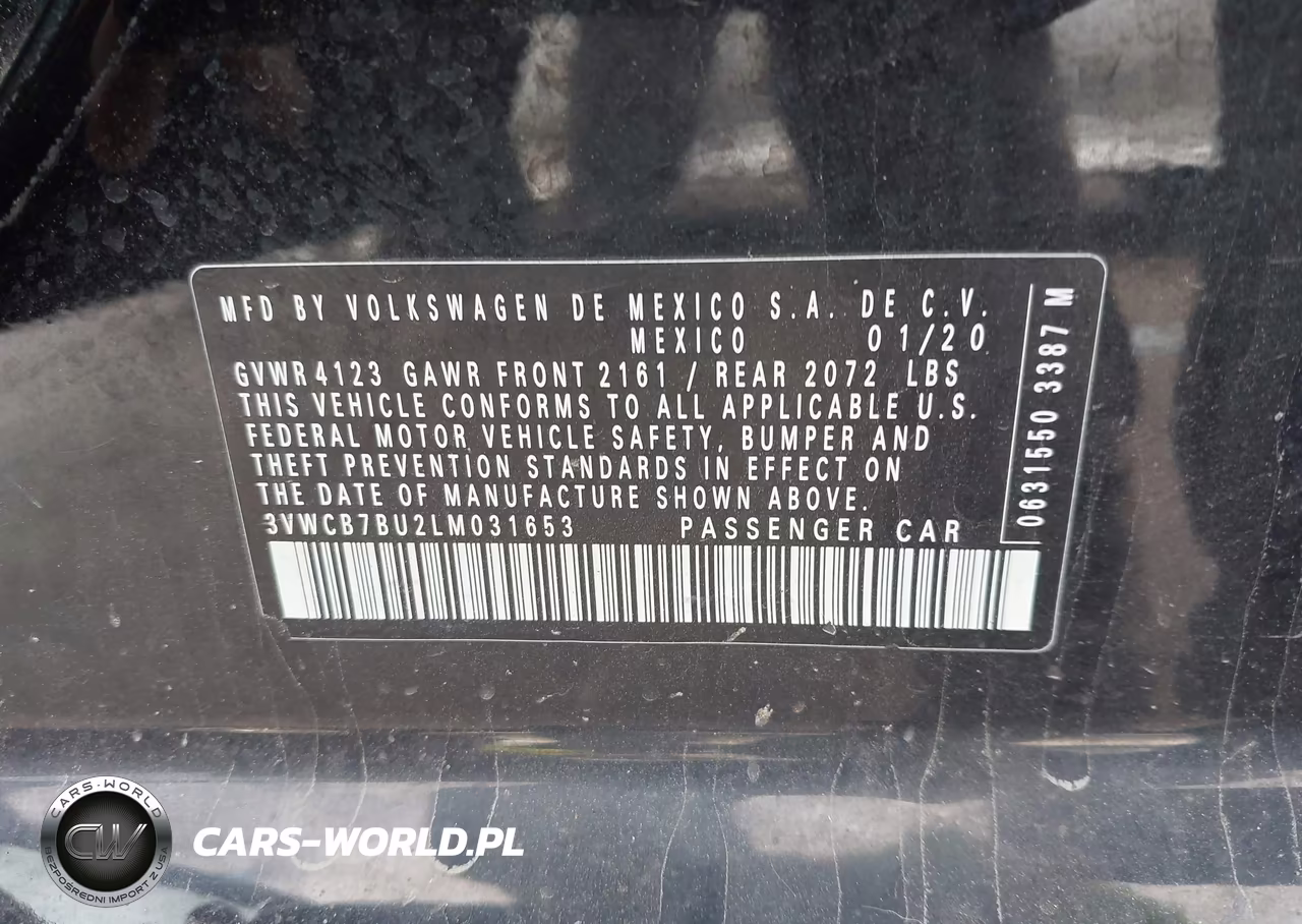 2020 Volkswagen Jetta 1.4T R-Line-1.4T S-1.4T Se VIN:3VWCB7BU2LM031653 - 9