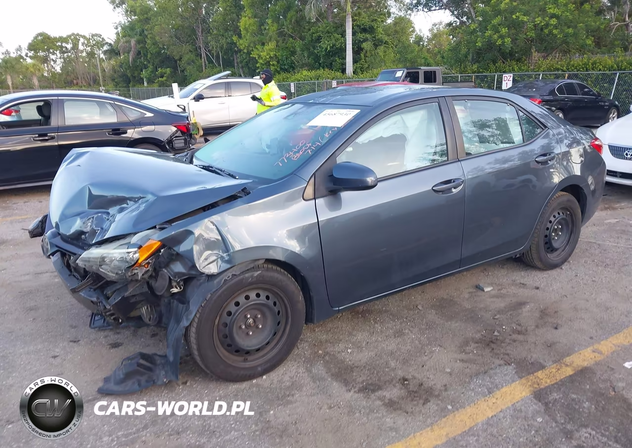 2017 Toyota Corolla Le VIN:2T1BURHE6HC773400 - 2