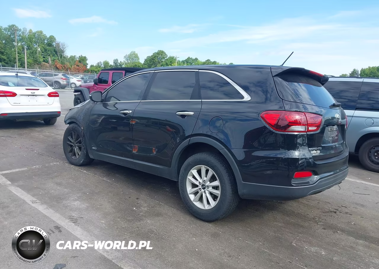 2019 Kia Sorento 2.4L Lx VIN:5XYPGDA30KG570958 - 3