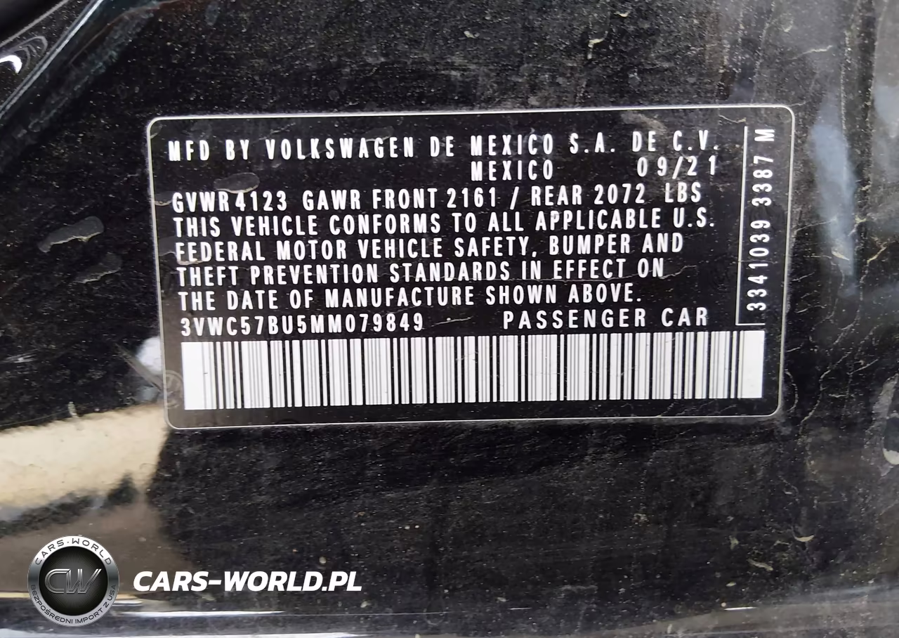 2021 Volkswagen Jetta 1.4T R-Line-1.4T Se-S VIN:3VWC57BU5MM079849 - 9