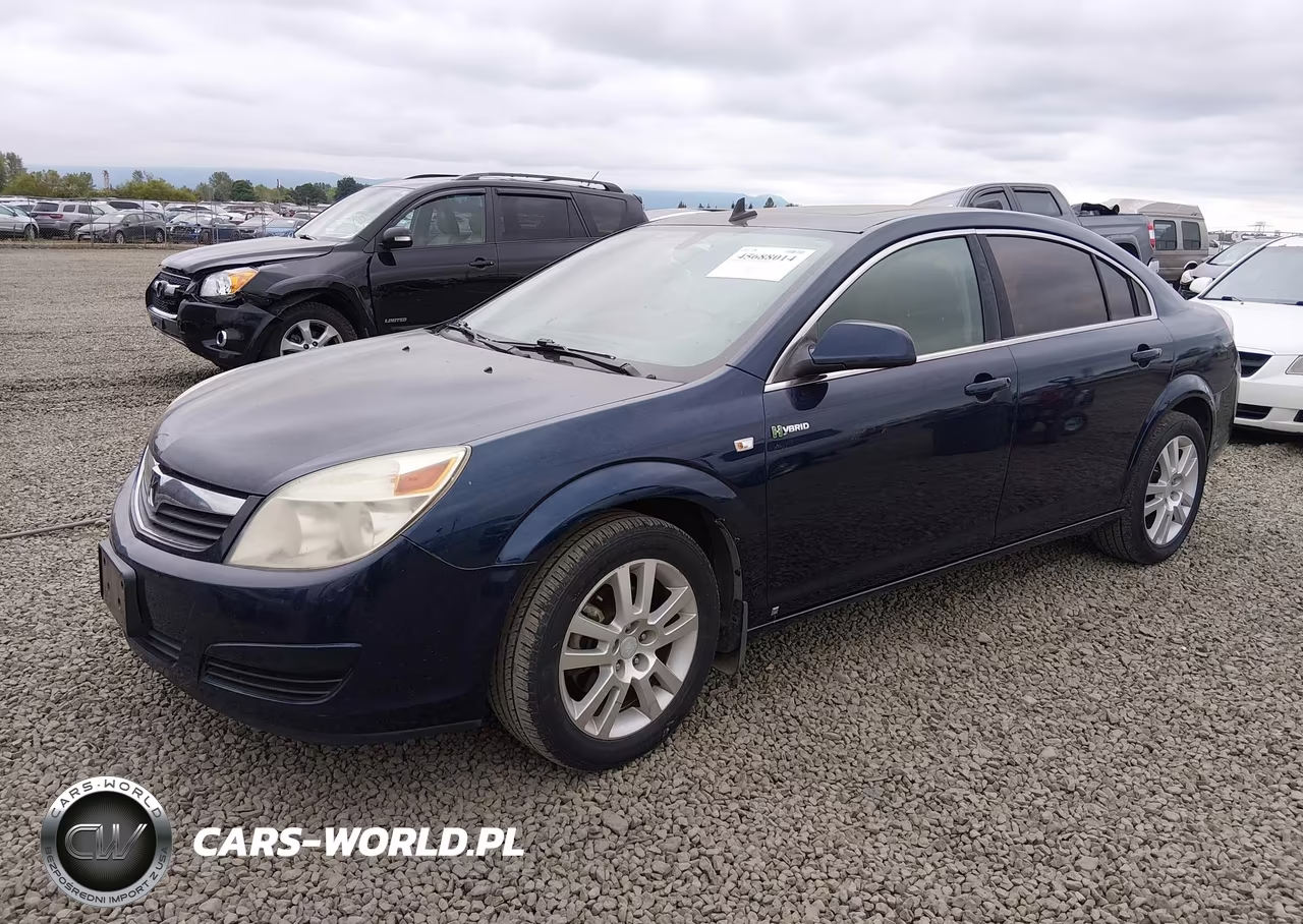 2009 Saturn Aura Green Line Hybrid VIN:1G8ZR57519F129087 - 2