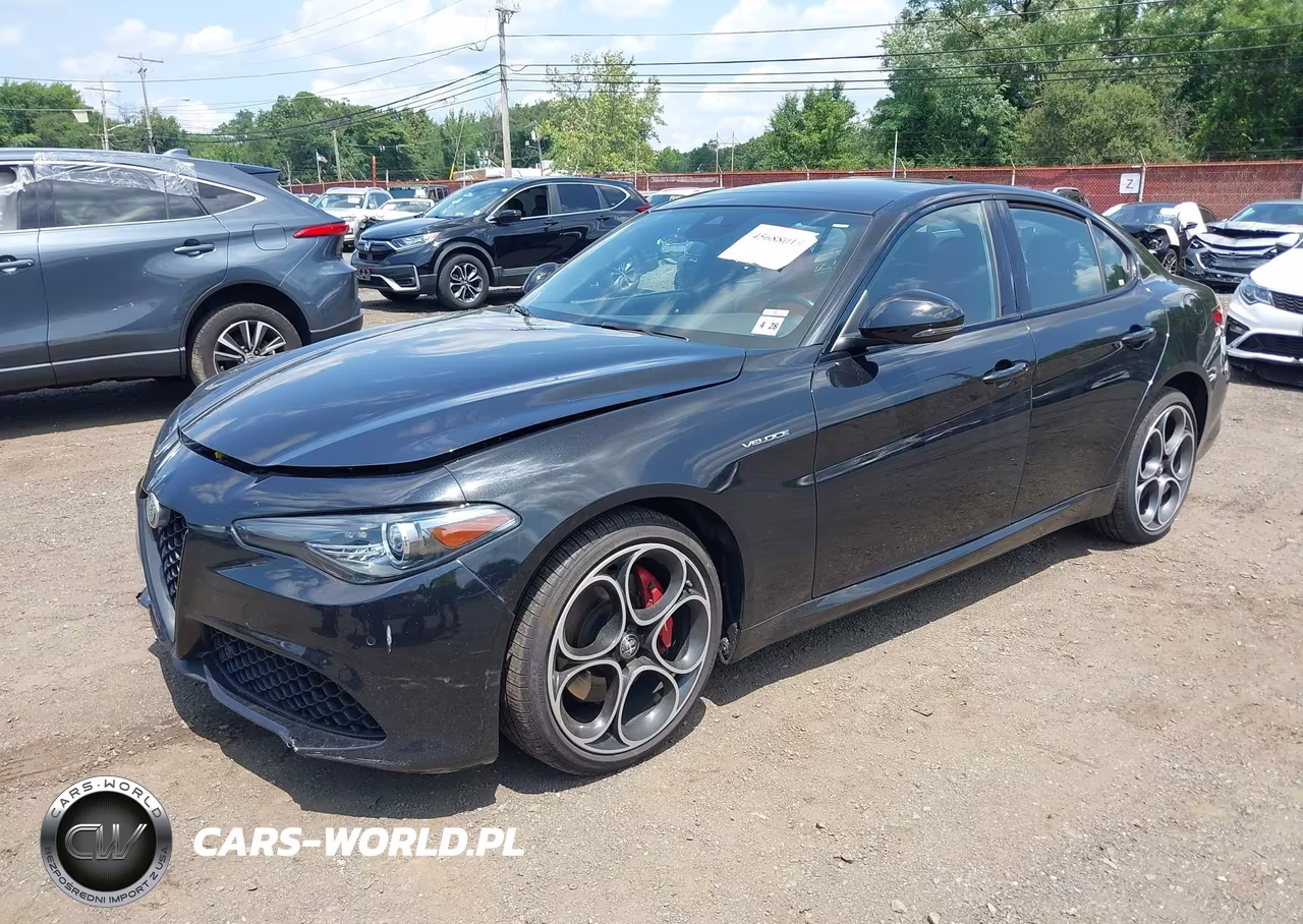 2023 Alfa Romeo Giulia Veloce Awd VIN:ZARFANBN5P7674360 - 2