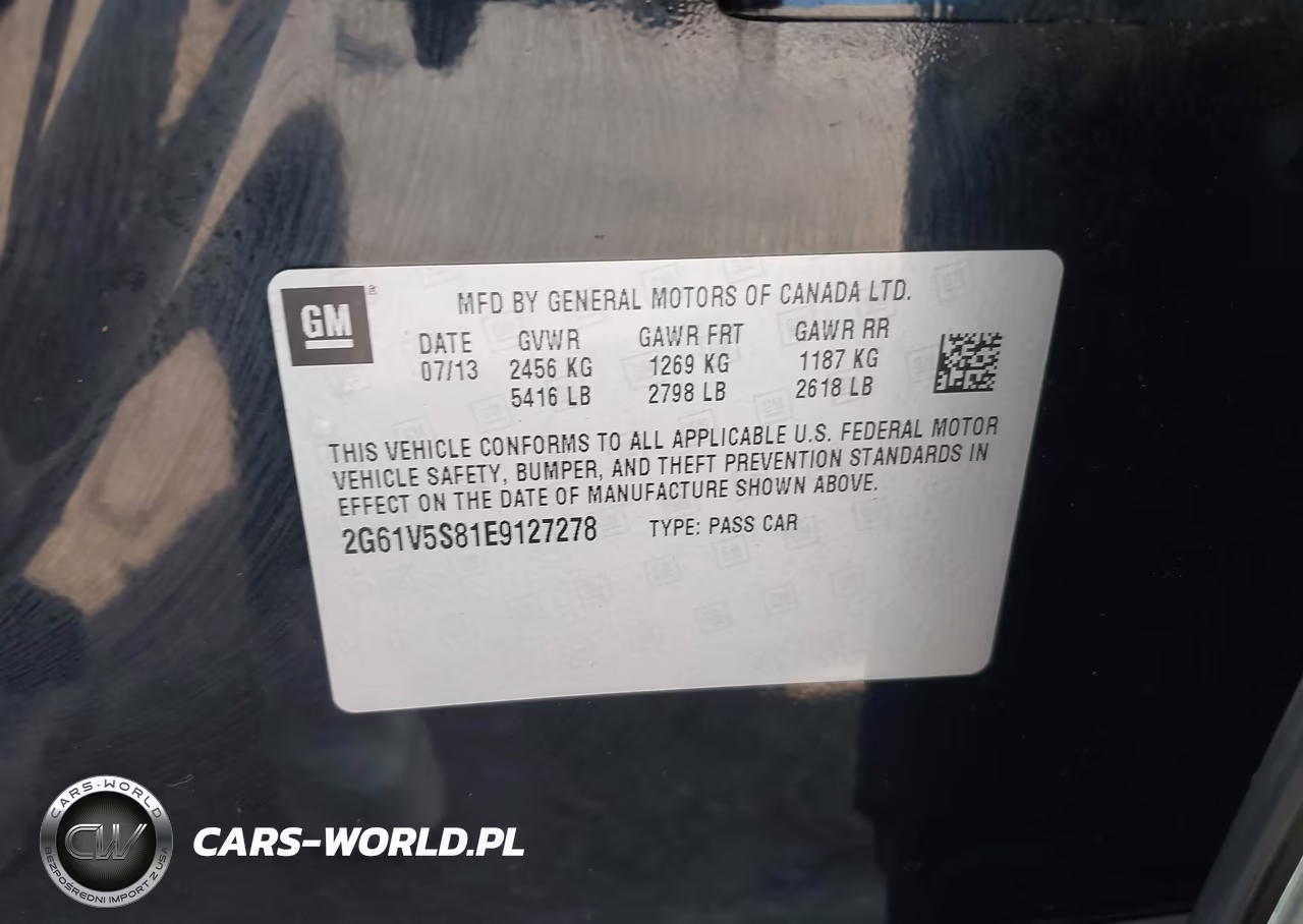 2014 Cadillac Xts Vsport Premium VIN:2G61V5S81E9127278 - 9