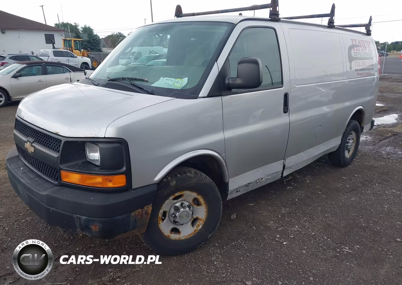 2012 Chevrolet Express 2500 Work Van VIN:1GCWGFCA1C1129019 - 2
