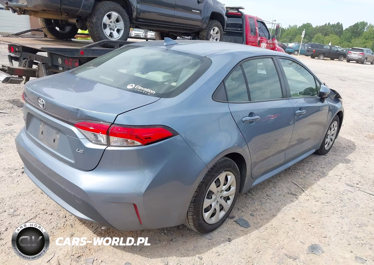 2021 Toyota Corolla Le VIN:JTDEPMAE3MJ176110 - 4
