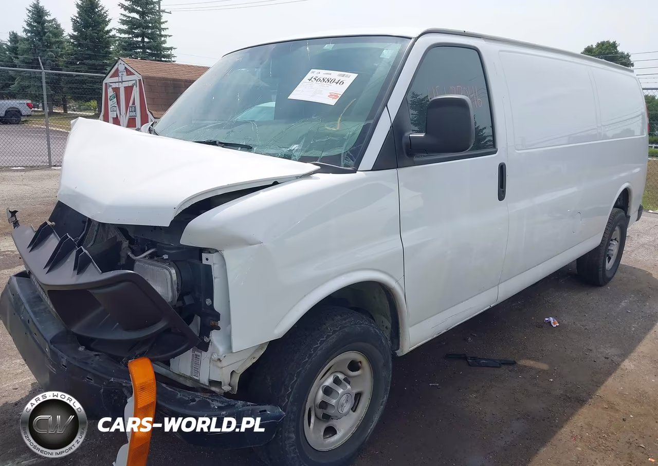2015 Chevrolet Express 2500 Work Van VIN:1GCWGGCG3F1125259 - 2