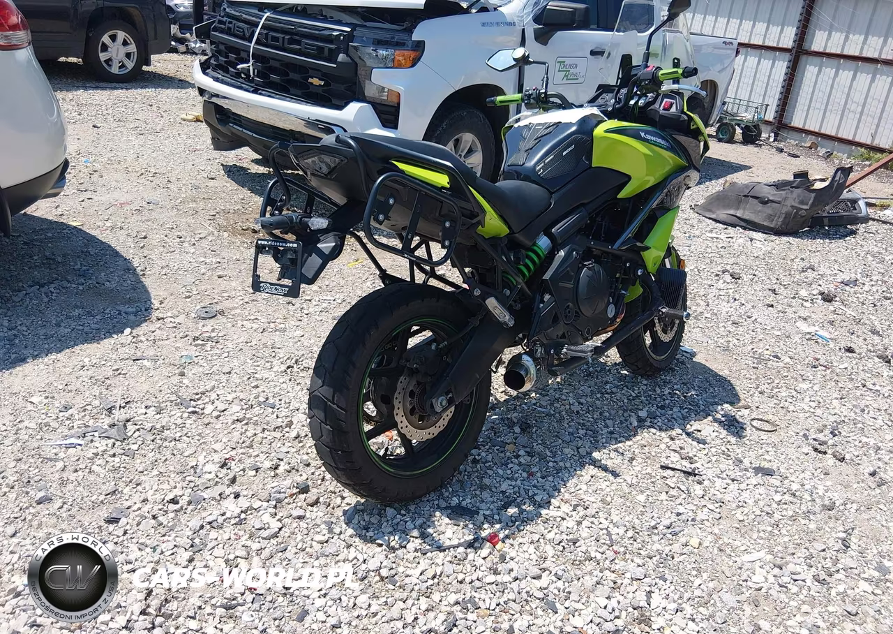 2017 Kawasaki Kle650 F-Lt VIN:JKALEEF18HDA15357 - 4