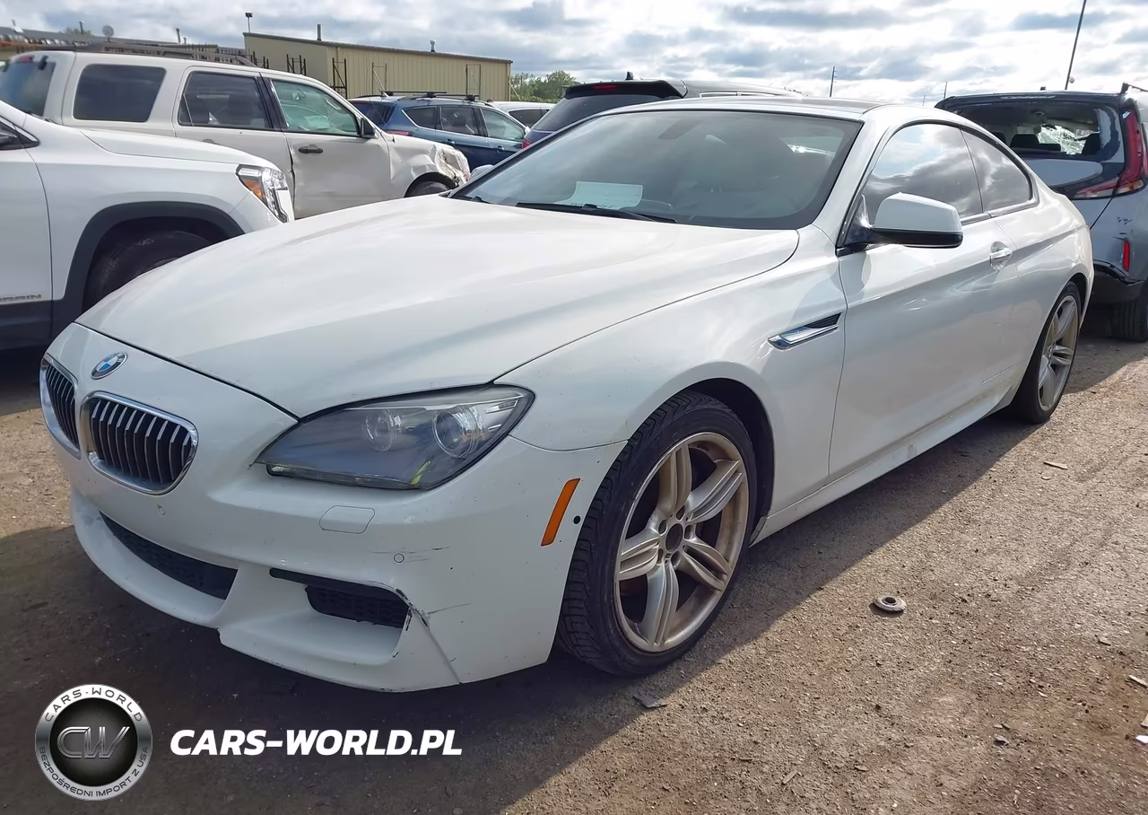 2013 BMW 640I VIN:WBALW3C50DC892529 - 2