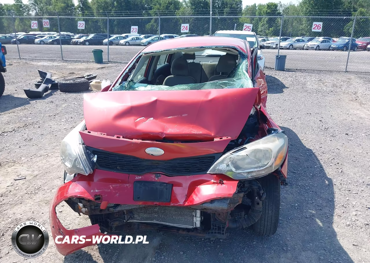 2014 Kia Rio Lx VIN:KNADM4A38E6327592 - 12