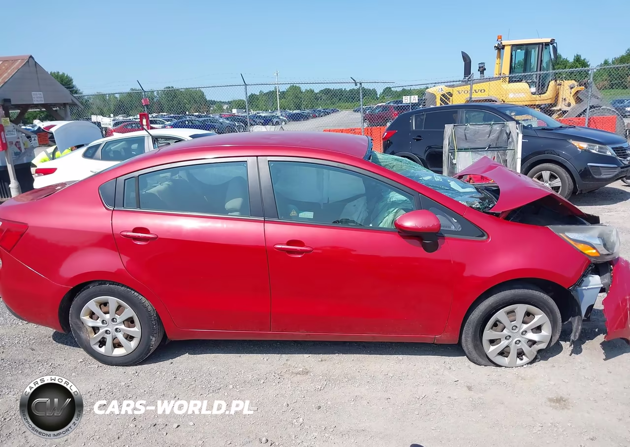 2014 Kia Rio Lx VIN:KNADM4A38E6327592 - 13