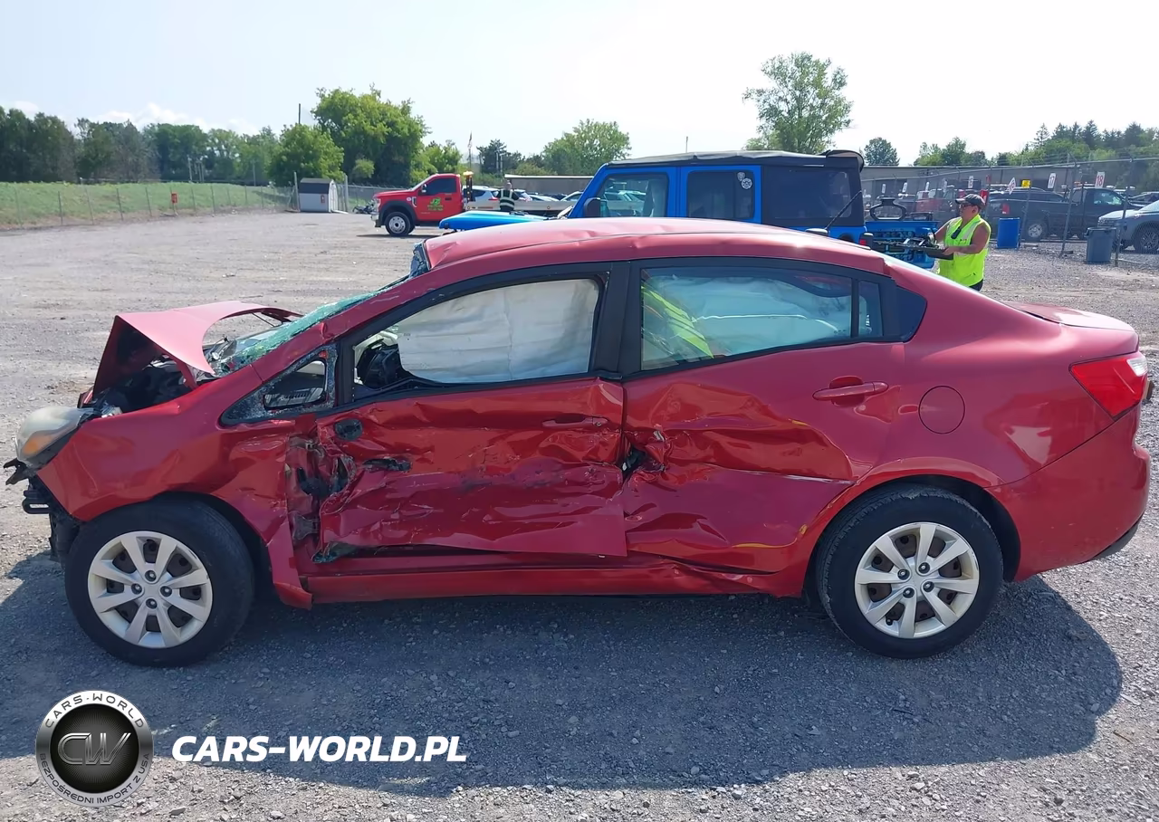 2014 Kia Rio Lx VIN:KNADM4A38E6327592 - 14