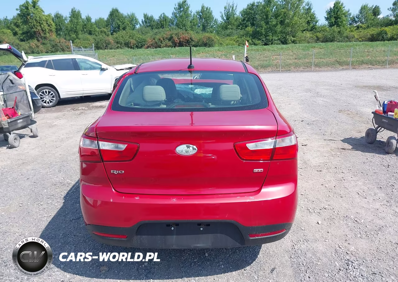 2014 Kia Rio Lx VIN:KNADM4A38E6327592 - 16