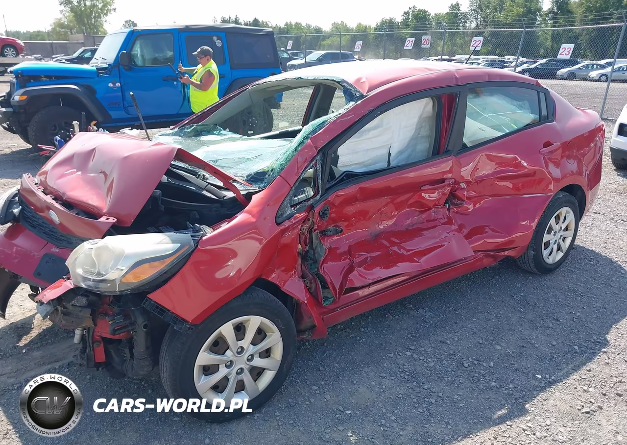 2014 Kia Rio Lx VIN:KNADM4A38E6327592 - 2