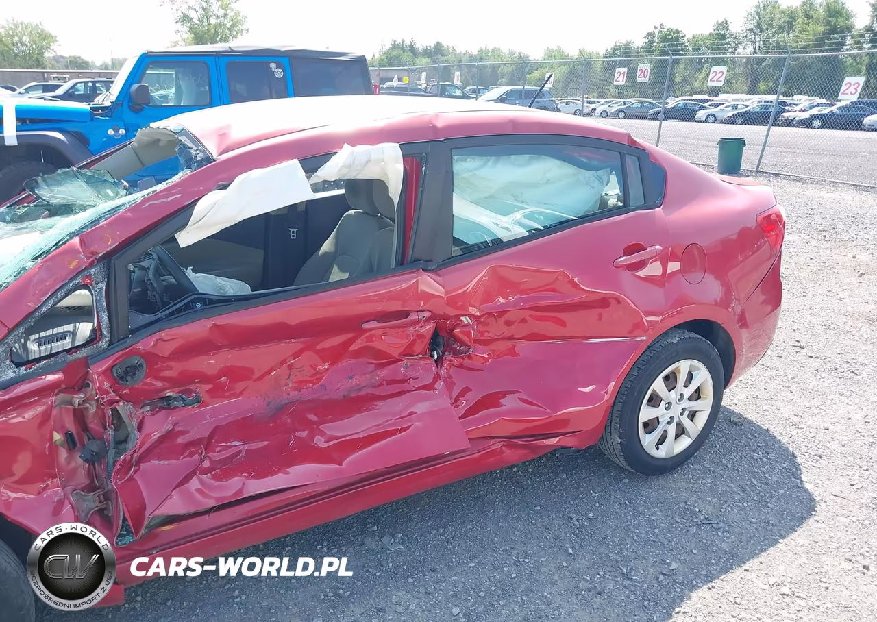 2014 Kia Rio Lx VIN:KNADM4A38E6327592 - 6