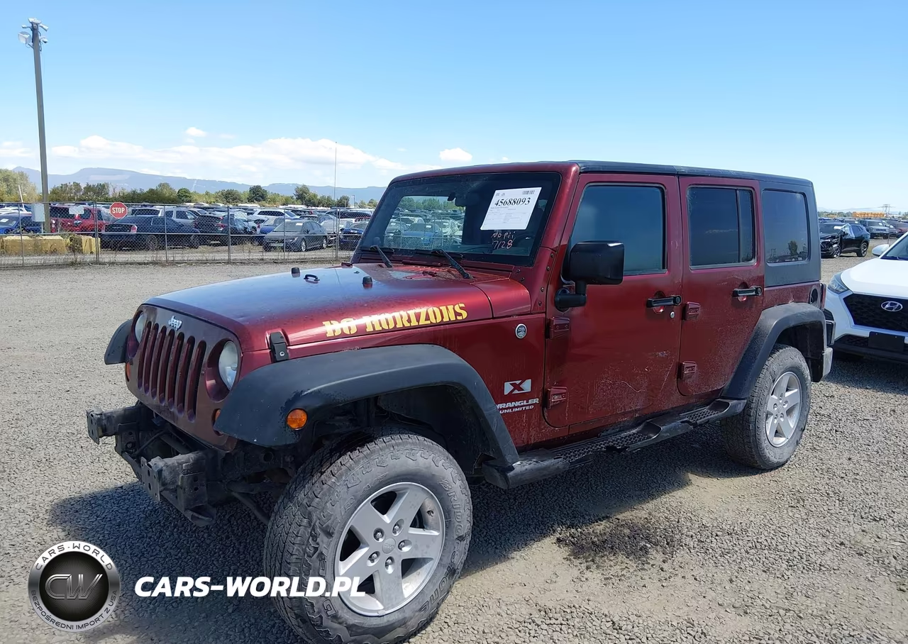 2008 Jeep Wrangler Unlimited X VIN:1J4GA39158L619528 - 2