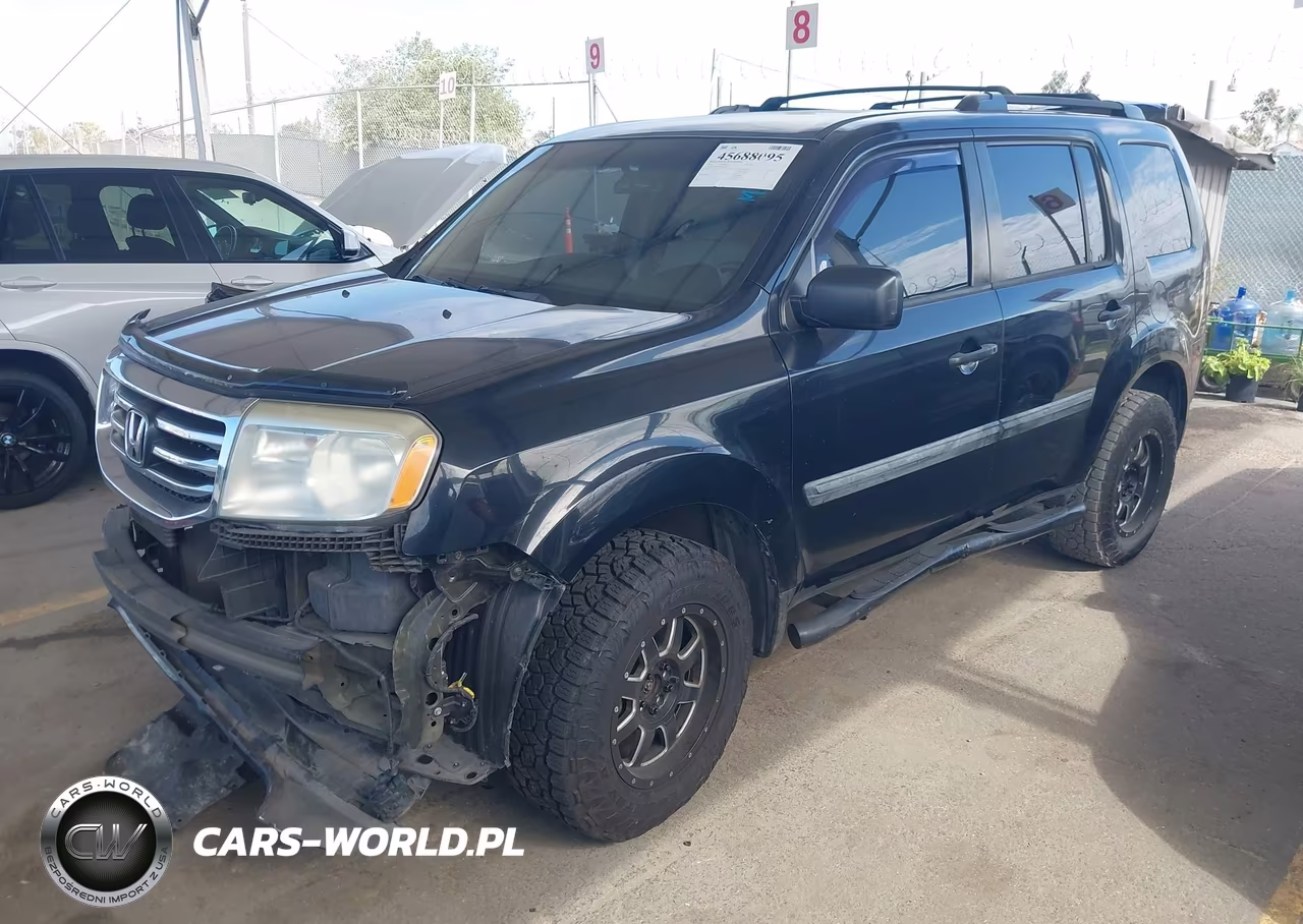 2014 Honda Pilot Lx VIN:5FNYF4H26EB043376 - 2