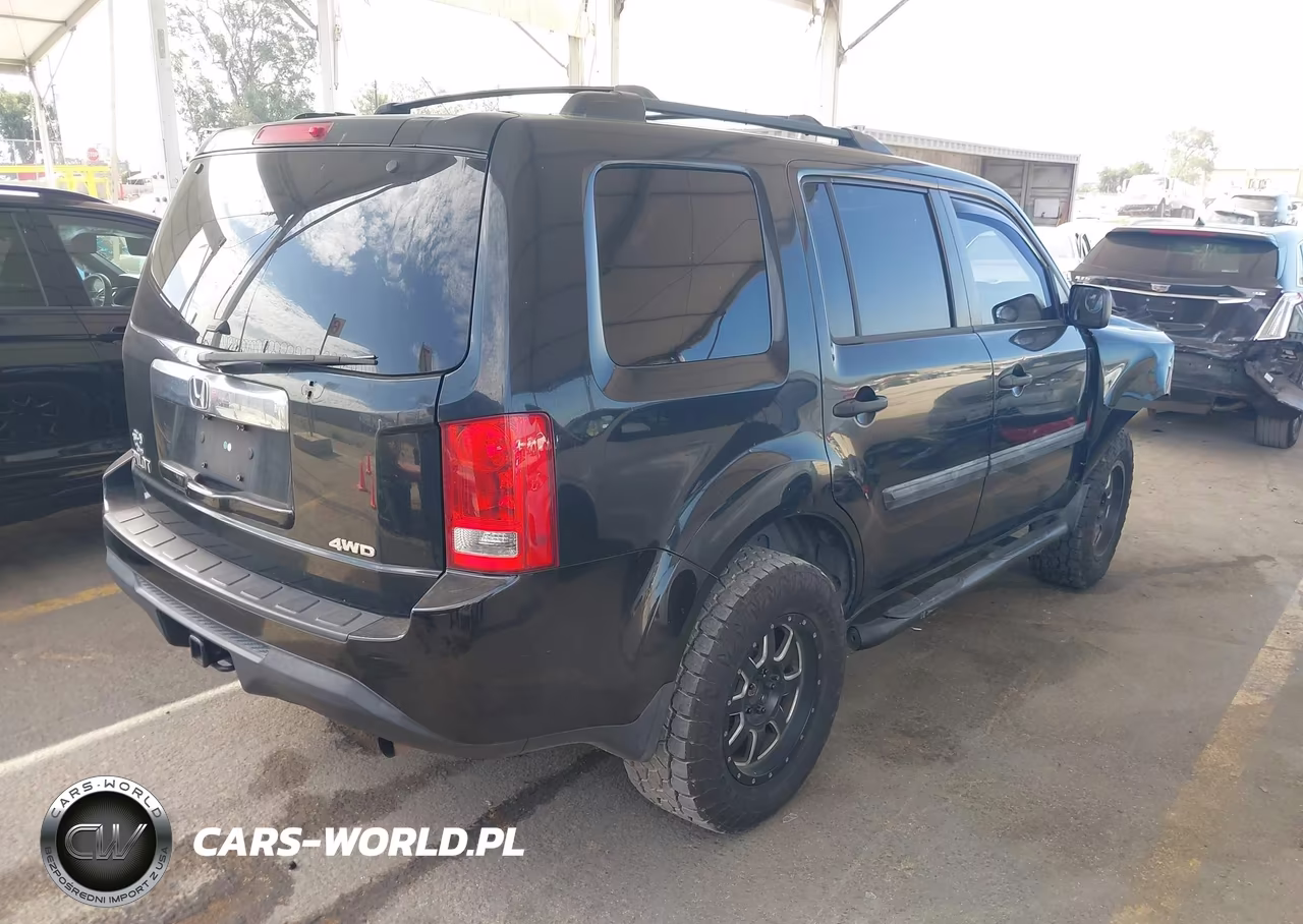 2014 Honda Pilot Lx VIN:5FNYF4H26EB043376 - 4