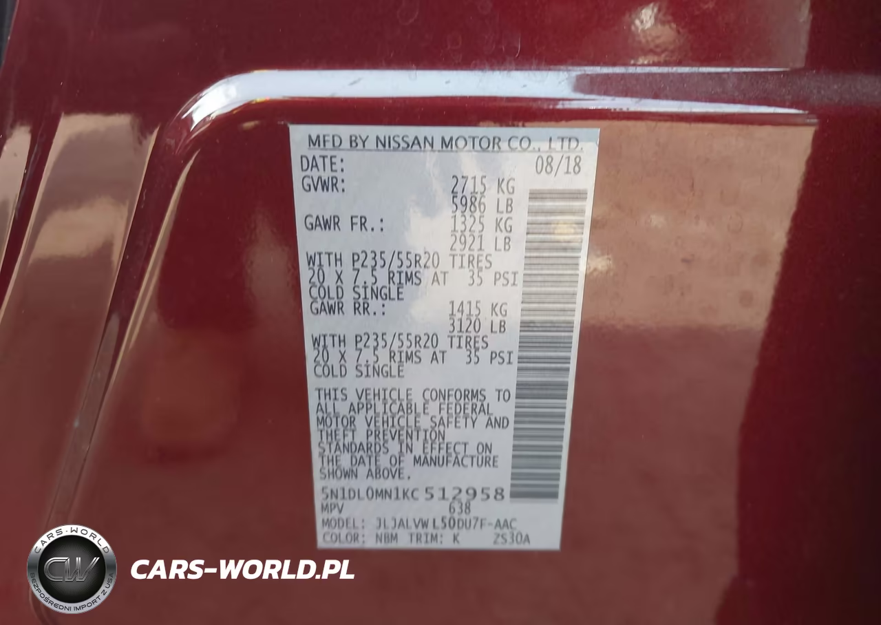 2019 Infiniti Qx60 Luxe VIN:5N1DL0MN1KC512958 - 9