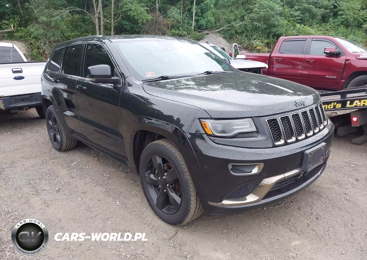 2016 Jeep Grand Cherokee Overland VIN:1C4RJFCT1GC417522 - 1
