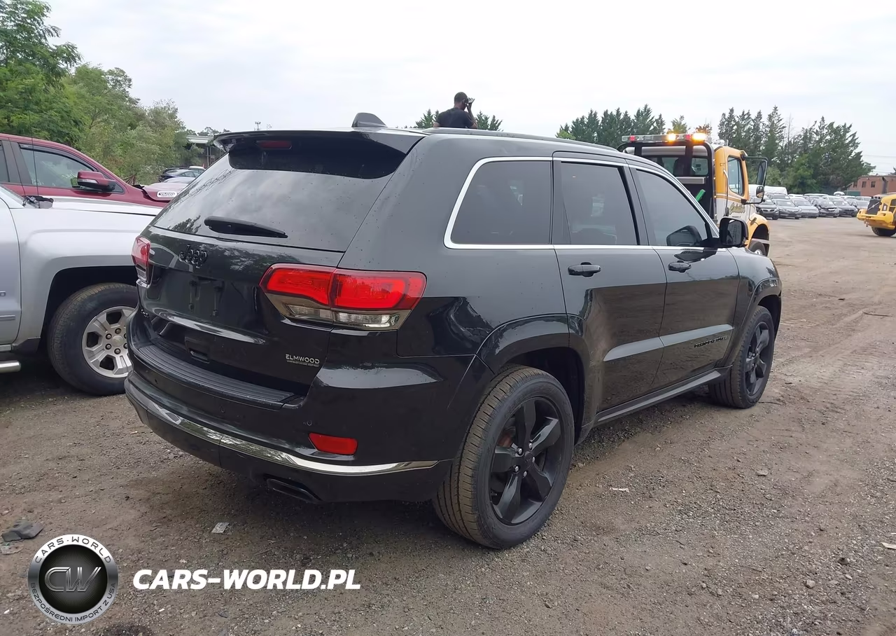 2016 Jeep Grand Cherokee Overland VIN:1C4RJFCT1GC417522 - 4