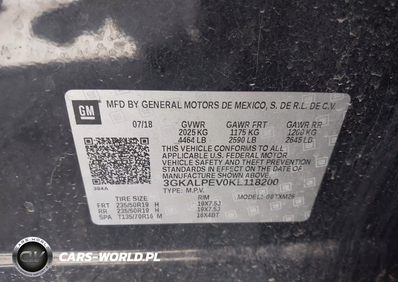 2019 GMC Terrain Slt VIN:3GKALPEV0KL118200 - 9