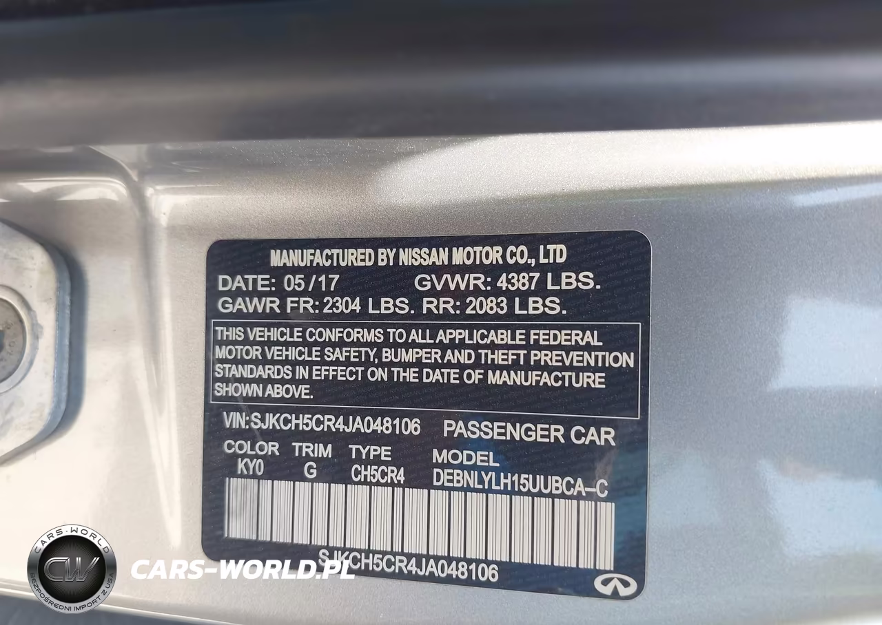 2018 Infiniti Qx30 Premium VIN:SJKCH5CR4JA048106 - 9