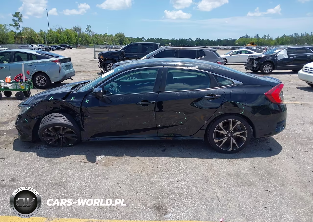 2021 Honda Civic Sport VIN:2HGFC2F8XMH516749 - 14