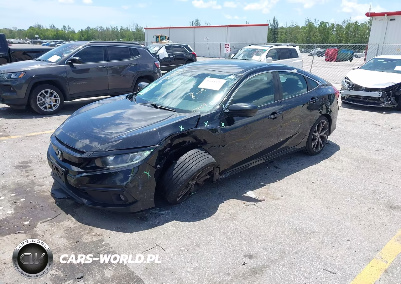 2021 Honda Civic Sport VIN:2HGFC2F8XMH516749 - 2