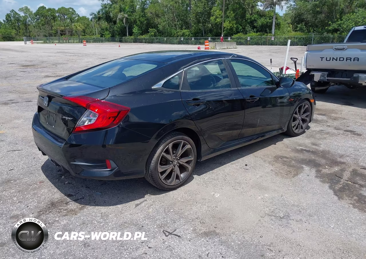 2021 Honda Civic Sport VIN:2HGFC2F8XMH516749 - 4
