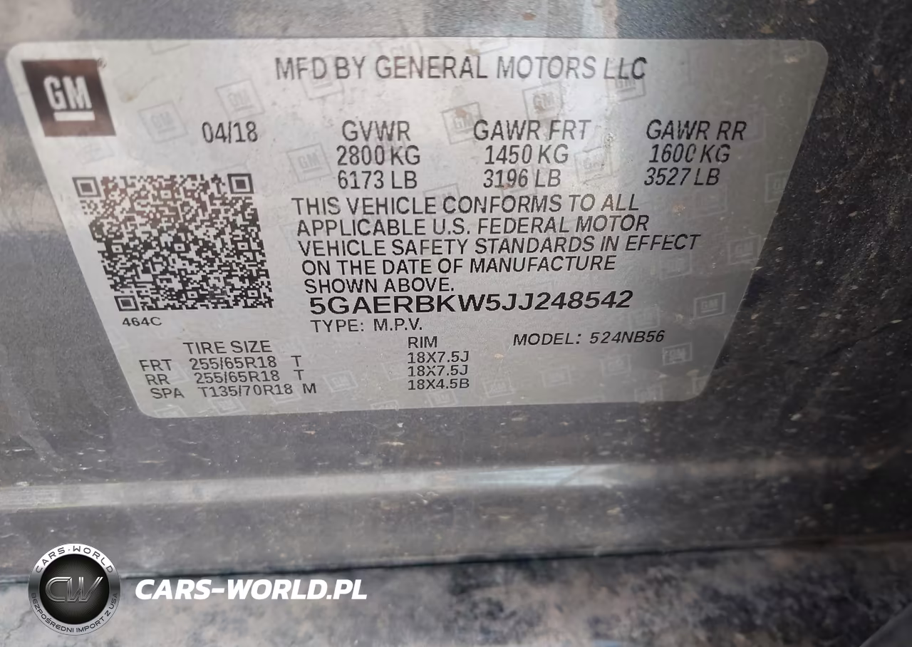 2018 Buick Enclave Essence VIN:5GAERBKW5JJ248542 - 9