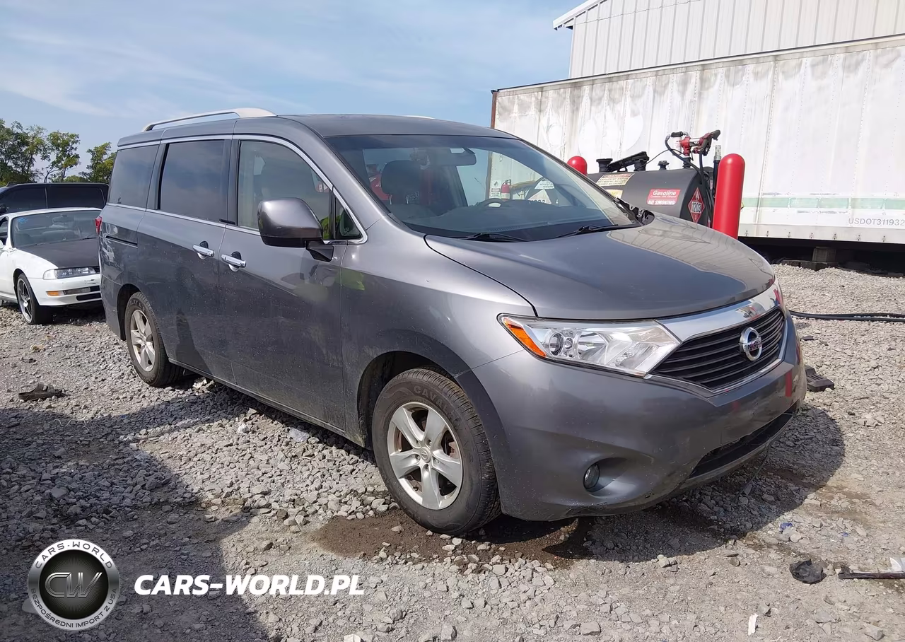 2017 Nissan Quest Sv VIN:JN8AE2KP1H9166891 - 1