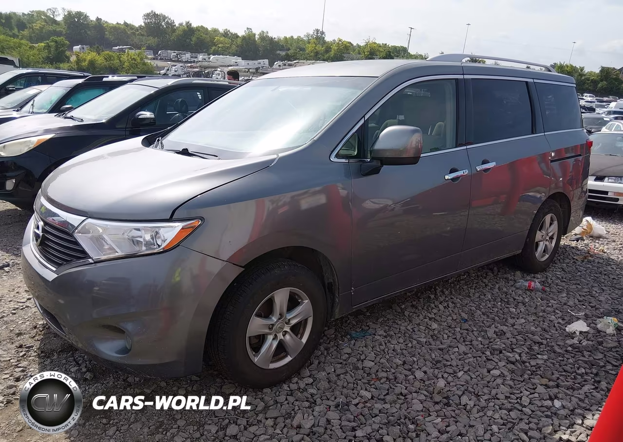 2017 Nissan Quest Sv VIN:JN8AE2KP1H9166891 - 2