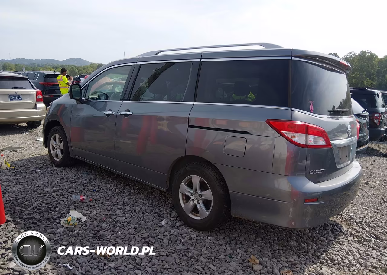 2017 Nissan Quest Sv VIN:JN8AE2KP1H9166891 - 3