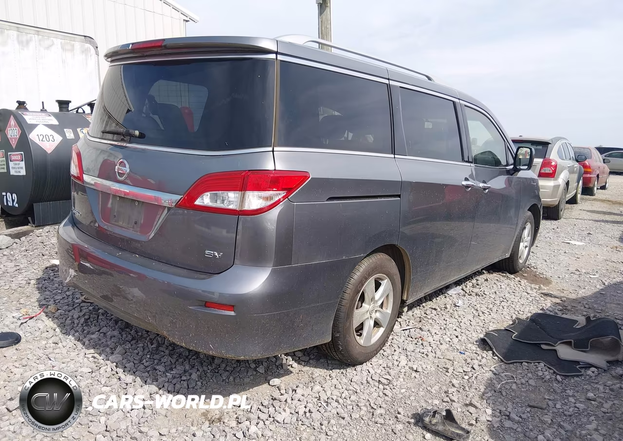 2017 Nissan Quest Sv VIN:JN8AE2KP1H9166891 - 4