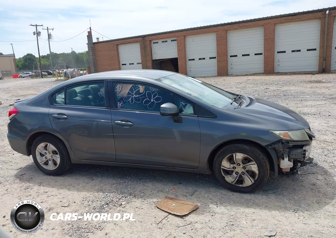 2013 Honda Civic Lx VIN:2HGFB2F55DH539509 - 13