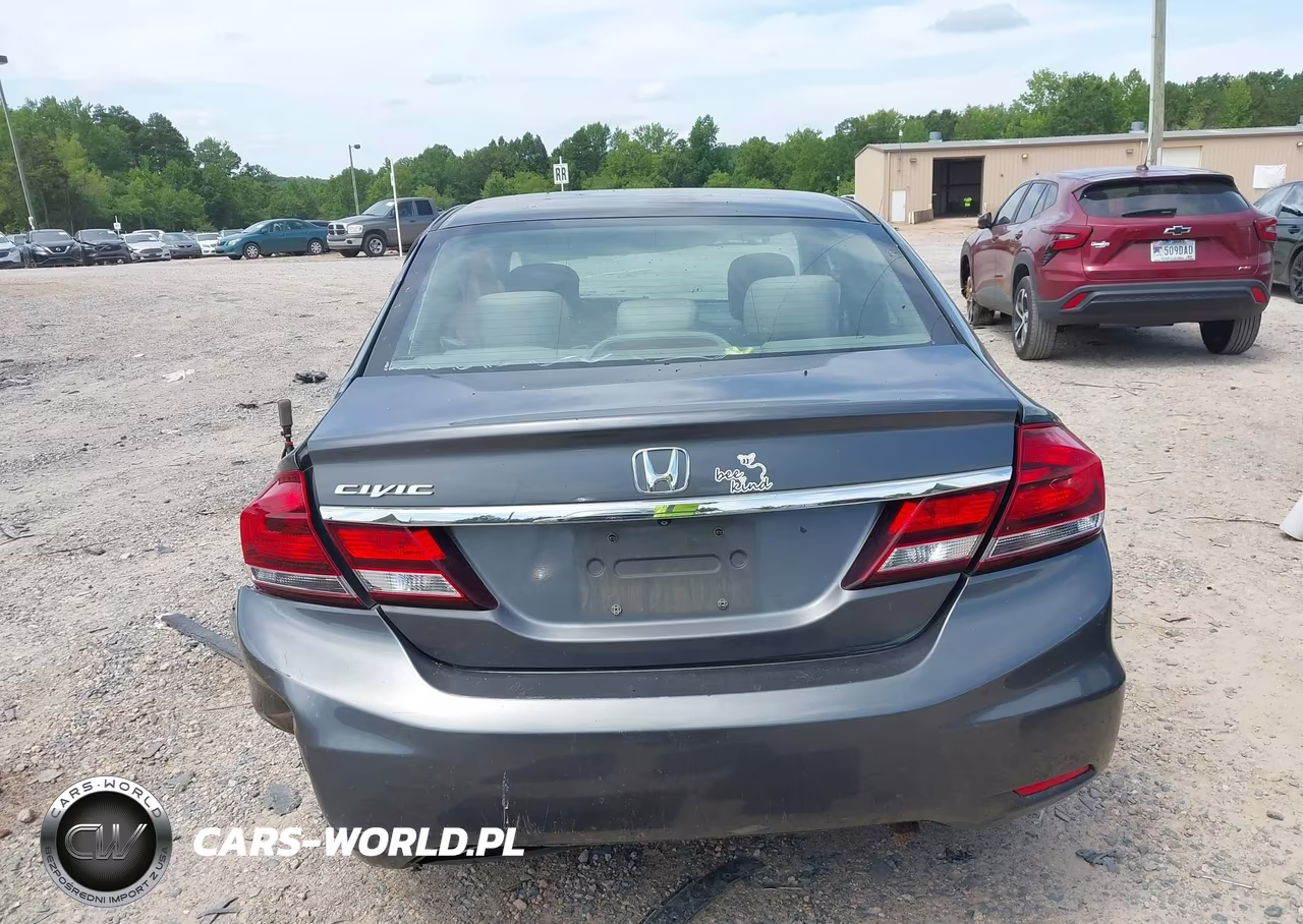 2013 Honda Civic Lx VIN:2HGFB2F55DH539509 - 16
