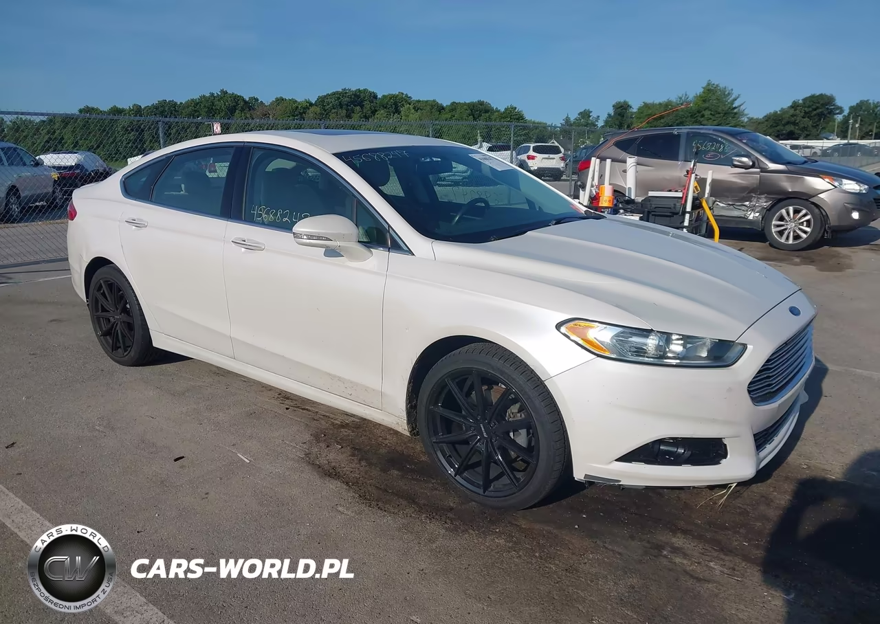 2015 Ford Fusion Titanium VIN:3FA6P0K92FR136050 - 1