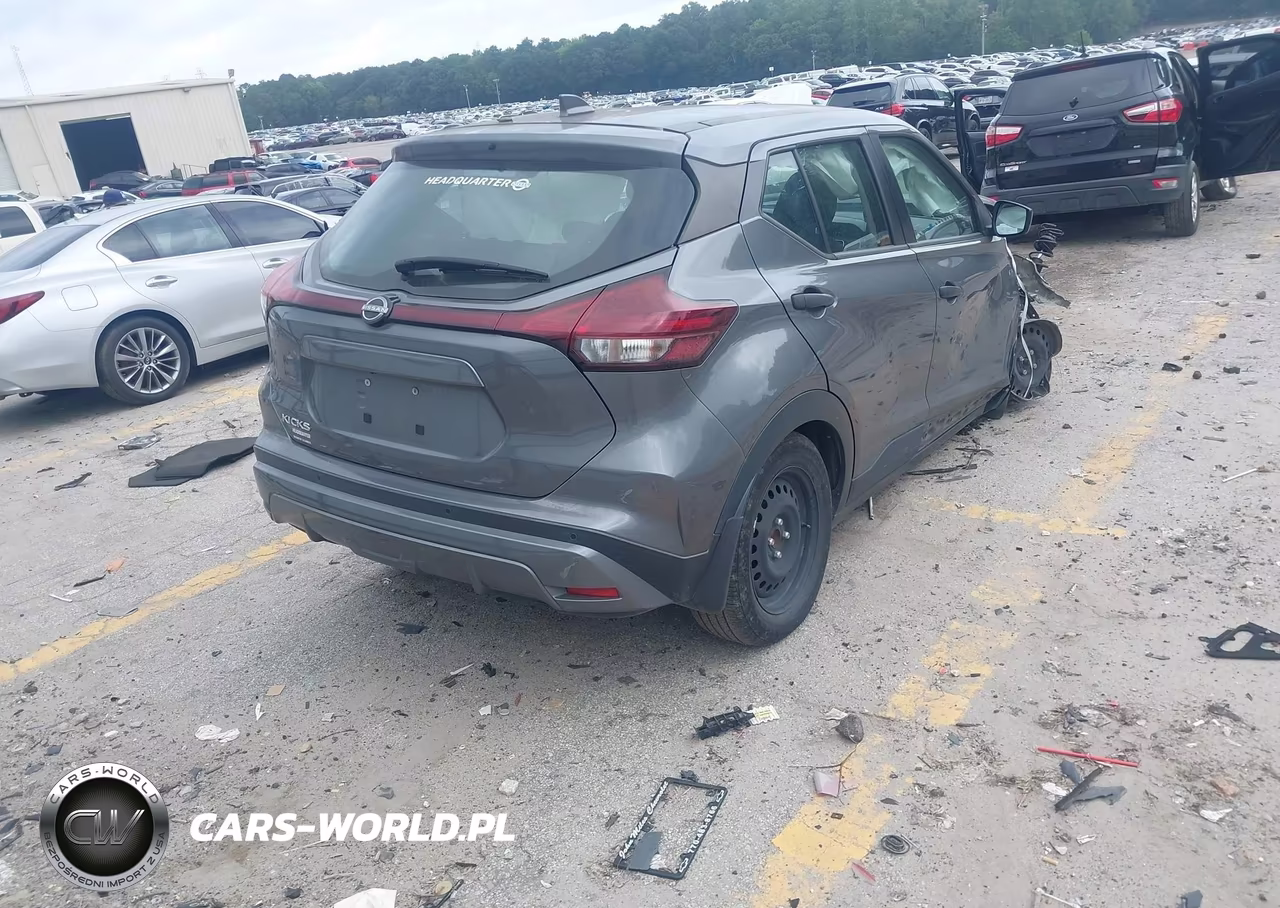 2023 Nissan Kicks S Xtronic Cvt VIN:3N1CP5BV3PL568502 - 4