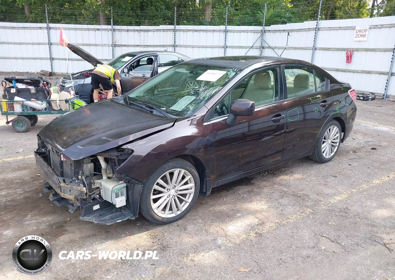 2012 Subaru Impreza 2.0I Premium VIN:JF1GJAF68CH005634 - 2