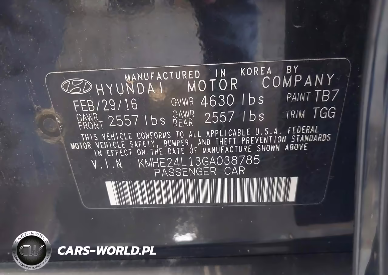 2016 Hyundai Sonata Hybrid Se VIN:KMHE24L13GA038785 - 9