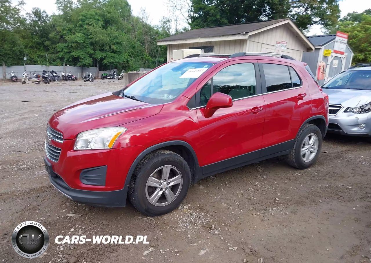 2015 Chevrolet Trax Lt VIN:KL7CJRSB9FB107605 - 2
