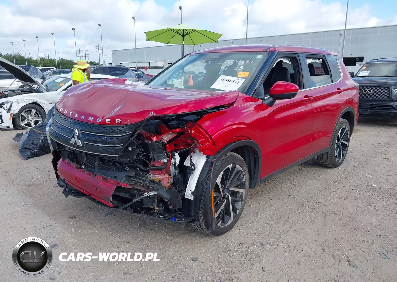 2024 Mitsubishi Outlander Se 2.5 2Wd-Se Black Edition S-Awc-Se Black Edition W-Pano Roof S-Awc VIN:JA4J3VA87RZ081787 - 2