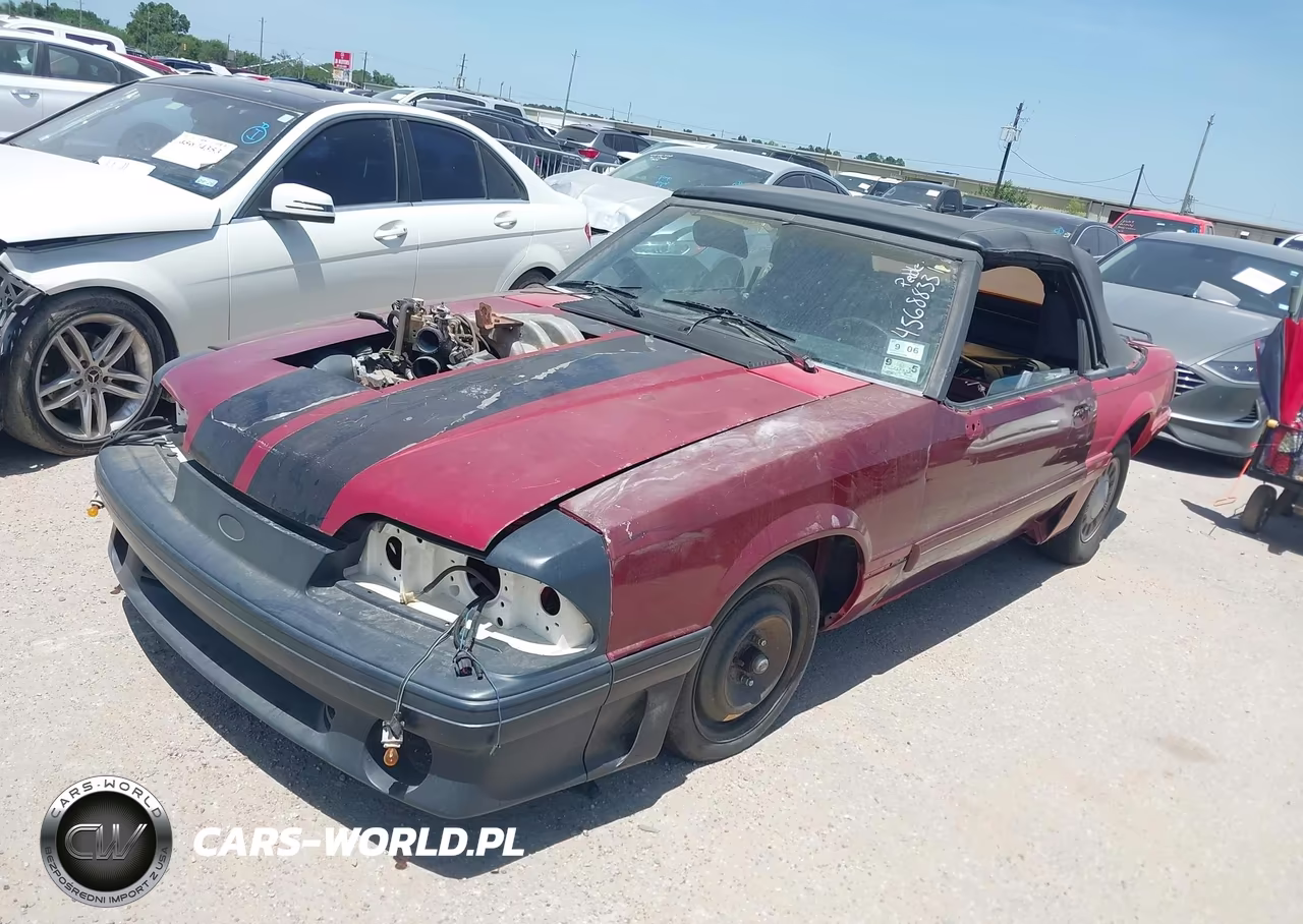 1993 Ford Mustang Lx VIN:1FACP44M0PF162981 - 2