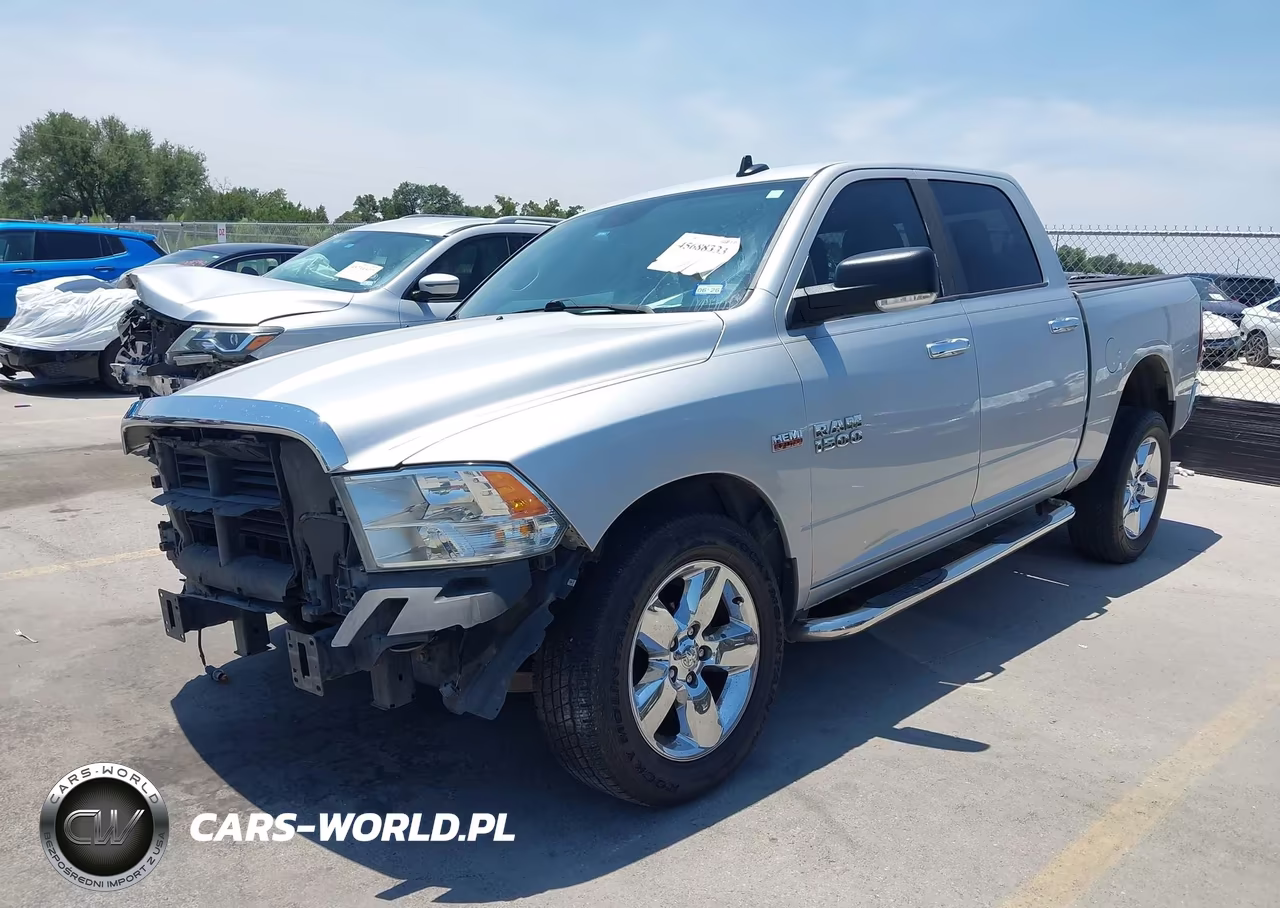 2016 Ram 1500 Slt VIN:3C6RR6LT7GG289168 - 2