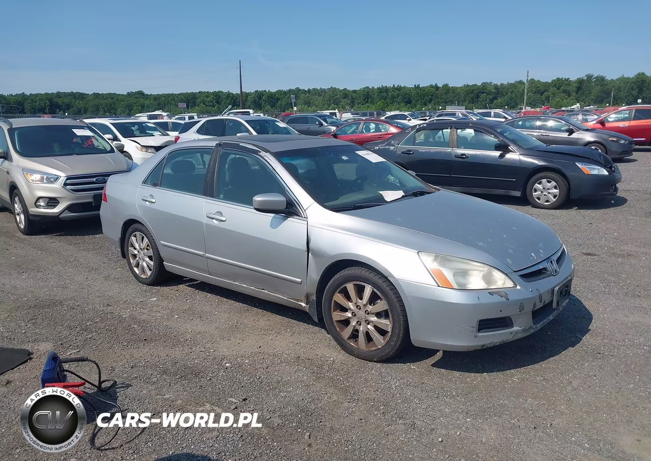2006 Honda Accord 3.0 Ex VIN:1HGCM66536A047910 - 1
