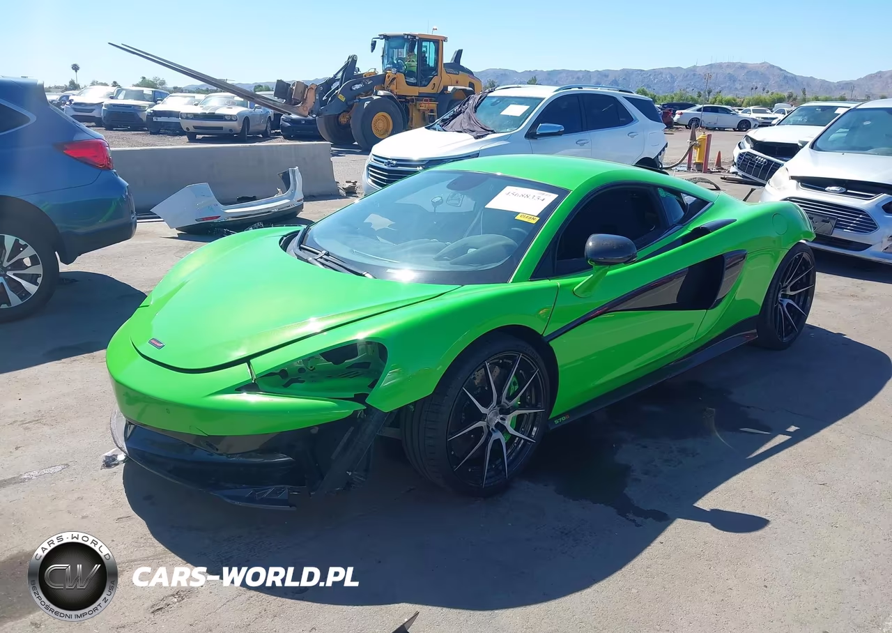 2016 Mclaren 570S VIN:SBM13DAA4GW001094 - 2