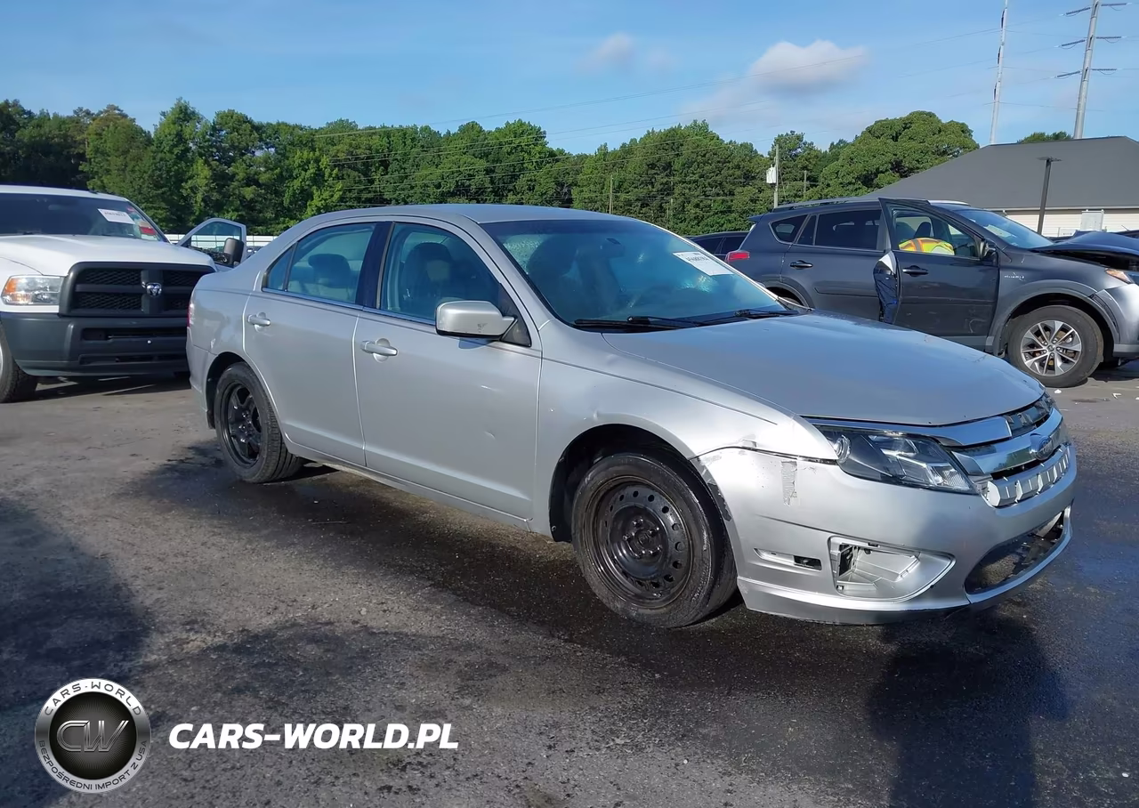 2010 Ford Fusion Se VIN:3FAHP0HA1AR120201 - 1