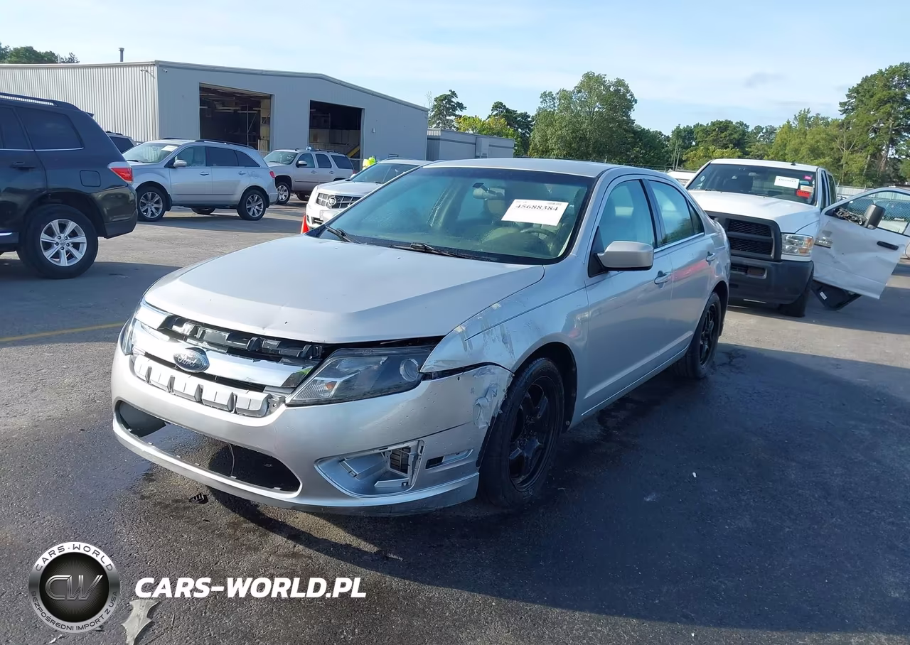 2010 Ford Fusion Se VIN:3FAHP0HA1AR120201 - 2